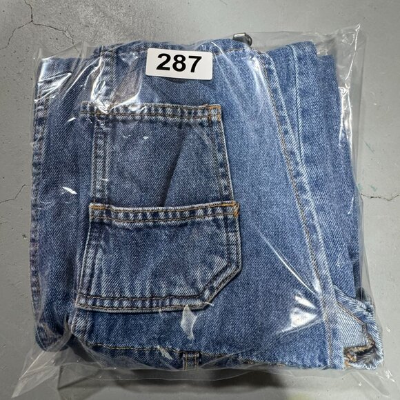 We The Free Denim Overalls Size Small 100% Cotton Women’s Distressed - Picture 8 of 9